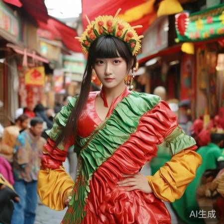 陈妍希饺子造型，勇敢尝试新风格