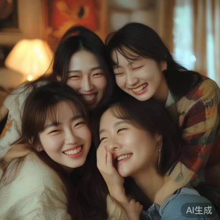 陈妍希刘浩存姐妹情深自拍