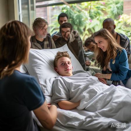 张韶涵前造型师加油康复！