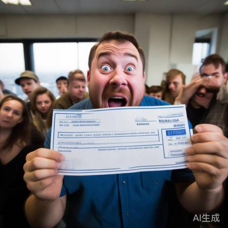 张先生3元中大奖，喜出望外