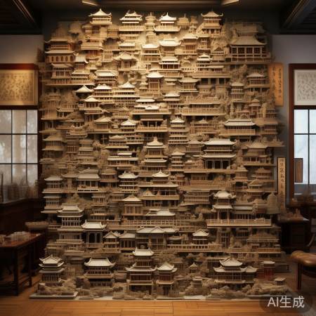 山西古建手办墙探秘