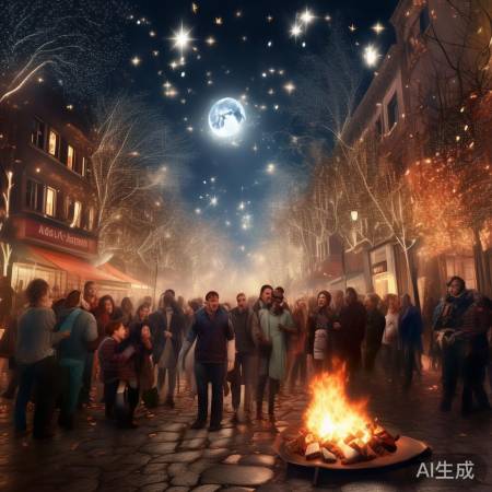 跨年瞬间，温馨浪漫