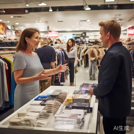 实体店购物砍价捡漏