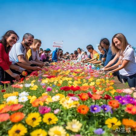 花海活动，环保意识提升