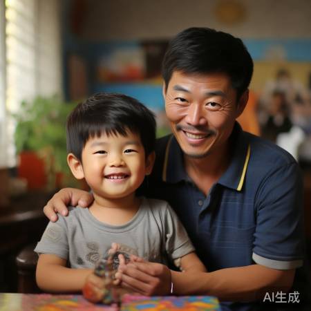 残疾儿子成长历程，感人至深