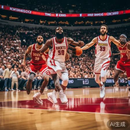 火箭队三剑客助球队获胜