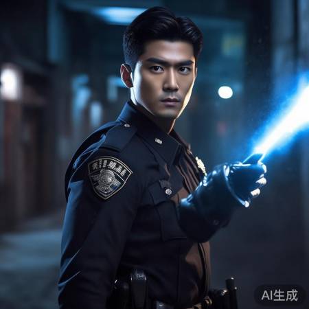 卢昱晓成功塑造正义英雄形象