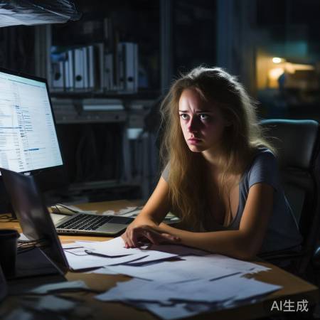 00后女孩生活失衡