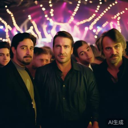 娱乐圈头面人物合影