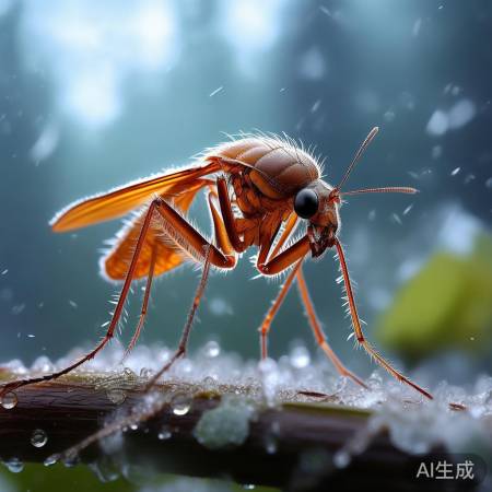 蚊子适应低温，调节体内温度
