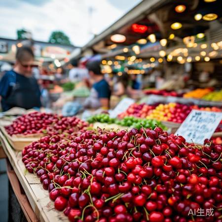 车厘子价跌，商家忧明年种植