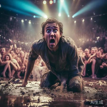 阿信摔跤引粉丝心疼