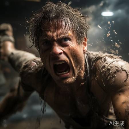 顶流哥敬业打戏险意外