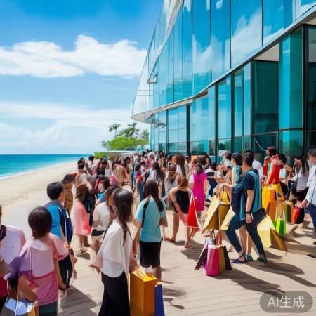 三亚免税店销售额破亿