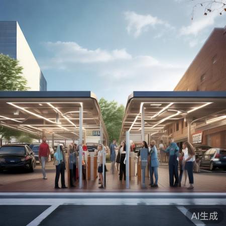 大停车场吸引顾客，小停车场提升