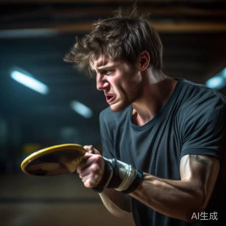 张继科坚持训练，不畏挫折