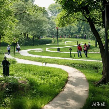 网站内部链接如公园小路