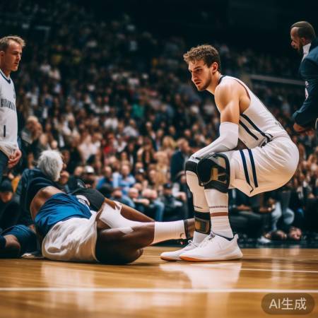 勇士格林受伤，独行侠东契奇扭脚