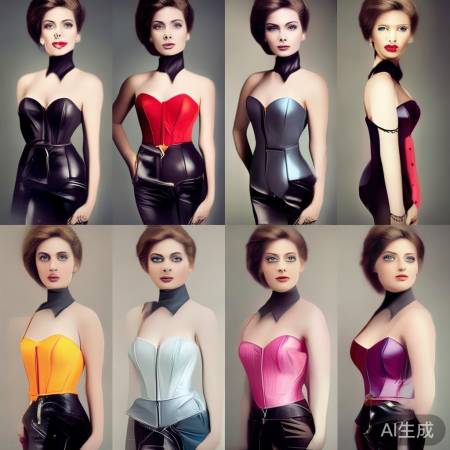 燕云十六声抹胸，多彩配饰美翻场