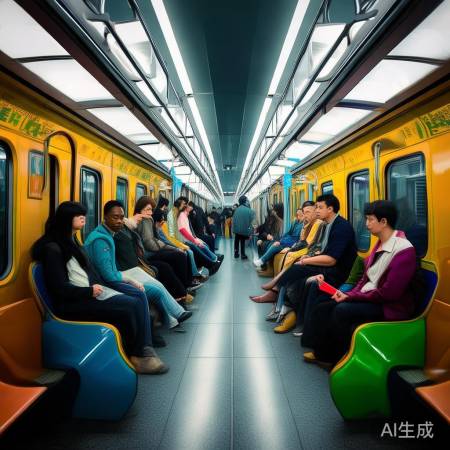 北京地铁色彩独特魅力