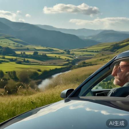 风景如画，安全驾驶