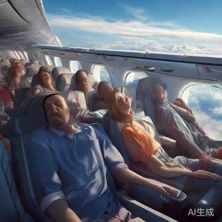 飞机平静中藏风云