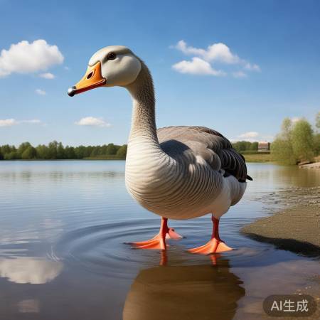 大鹅不可能飞走