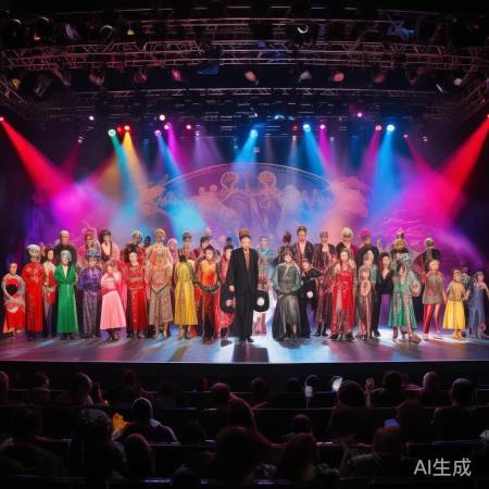 中外明星同台,精彩纷呈