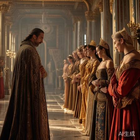 宫廷礼仪显尊卑