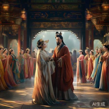 古代宫廷和谐之美