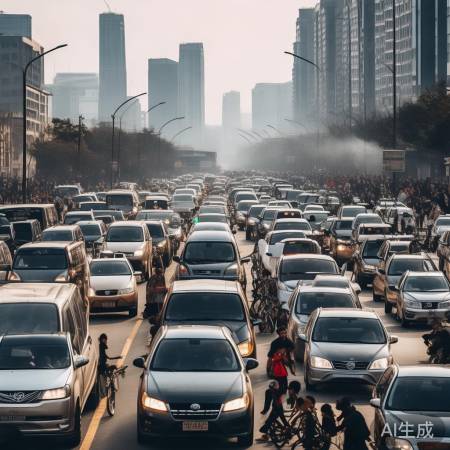河南多地交通瘫痪，上班族苦不堪