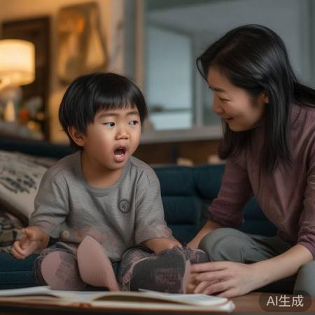 关注孩子成长，引导改正错误。