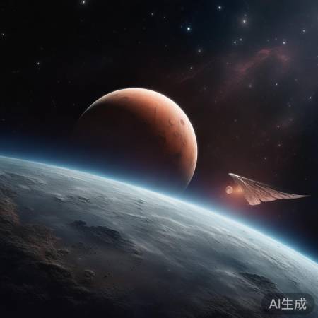 土卫六翼与火星心相呼应