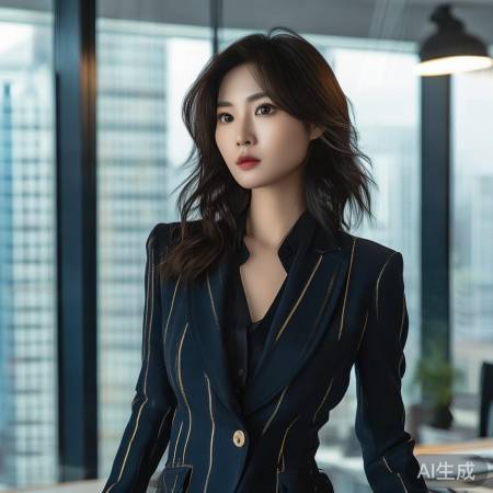 林大小姐：职场女强人，演技自然