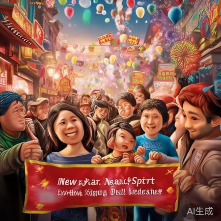 新年新气象，财源滚滚