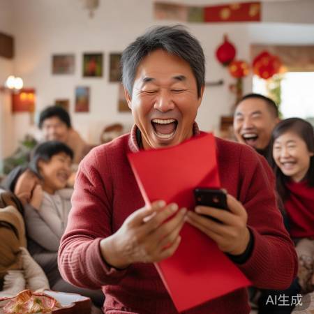 红包传递亲情温暖