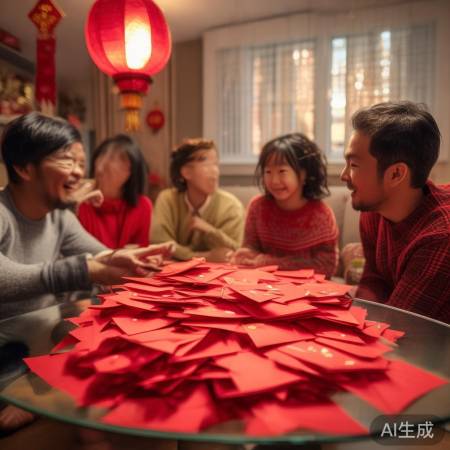 新年红包,喜乐共享