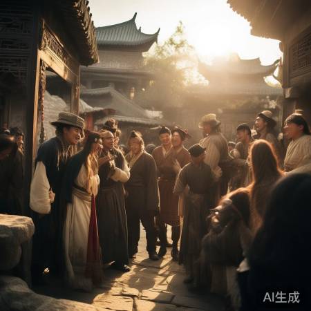 阳光午后，初见武林幽默