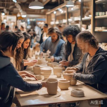 实体店活动丰富，购物学享乐