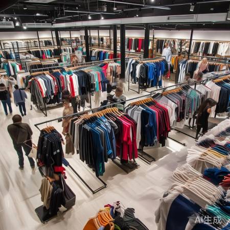 实体店款式更新快