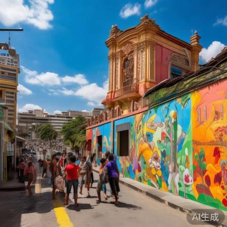 委内瑞拉街头艺术丰富