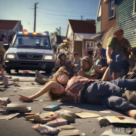 邻家小孩车祸送医