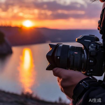 摄影器材记录旅程