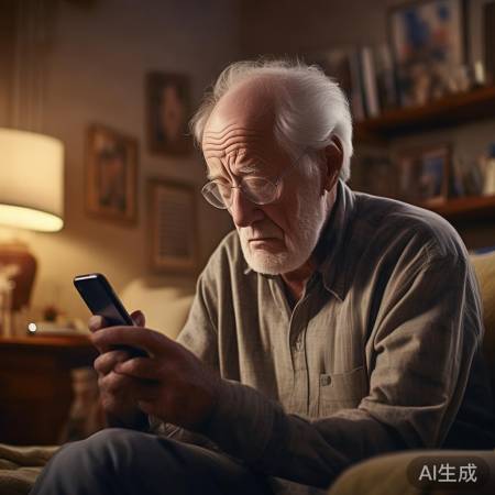 手机坏，老人慌了神