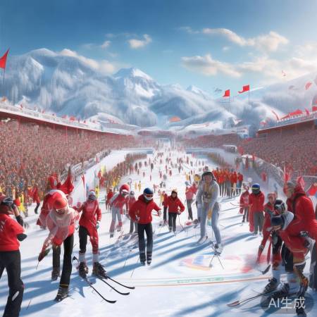 中国健儿冬奥争光