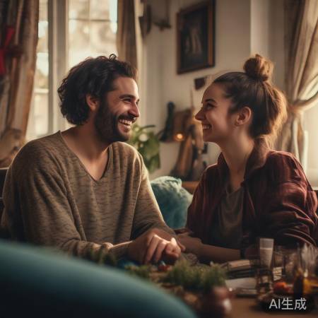 林屿森心情好转，庄序新戏开心