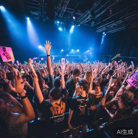 粉丝热情应援，星光闪耀