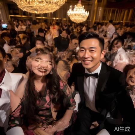 明星云集庆功宴