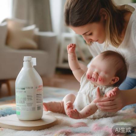 宝宝皮肤敏感，洗衣液选对很重要