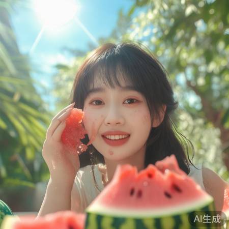 赵今麦西瓜汁引发热议